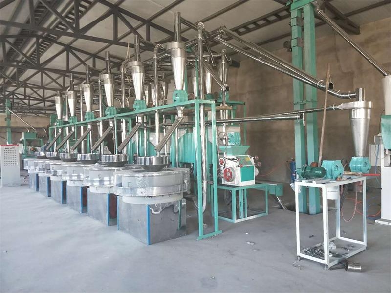 6+2石磨面粉機(jī)組